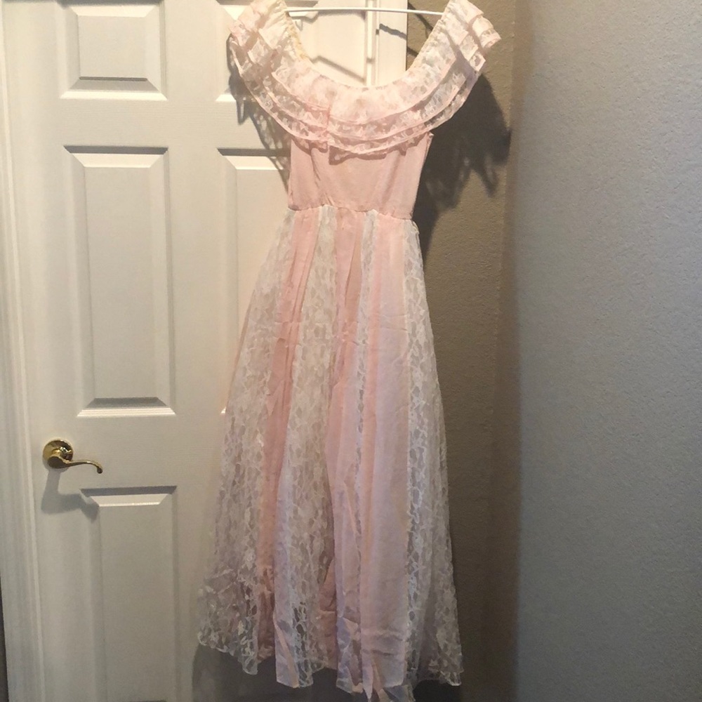 Vintage prom dress 80s